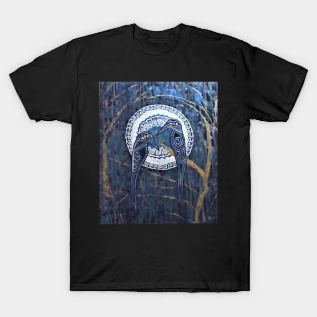 Raven Moon T-Shirt by In A Given Moment 